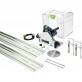 FESTOOL TS 55 CAMP-Set įleidžiamas pjūklas + 2 liniuotės
